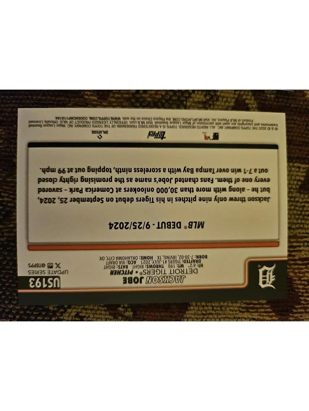 Topps 2025 update